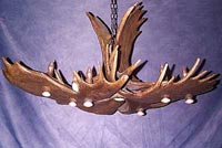 Moose Pool/Dining Table Chandelier