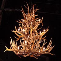 Triple Tier Elk / Mule Deer Chandelier