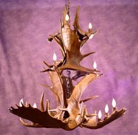 Moose Triple Tier Chandelier