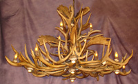 Elk / Fallow / Mule Deer Dining Room  / Pool Table Chandelier