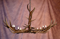 Moose Pool/Dining Table Chandelier