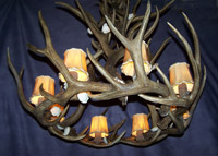 Mule Deer Glacier Chandelier