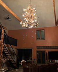 Reproduction Elk/WhiteTail/Mule Deer Grand Chandelier