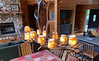 Moose Pool/Dining Table Chandelier