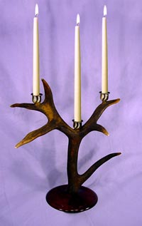 White Tail Deer Candelabra