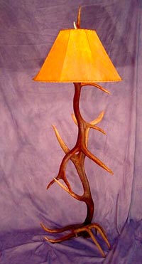 Antler Lamps Lighting Cdn, Elk Antler Table Lamp