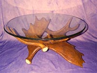 Moose Three Antler Coffee Table Base