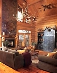 Royal Crown Elk Chandelier